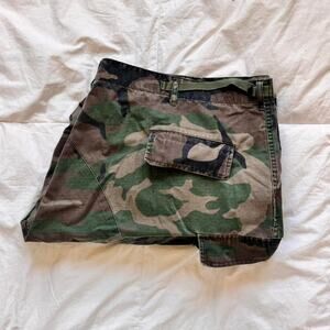 genuine gear Tactical camo cargo pants sz 3XL military grunge distressed